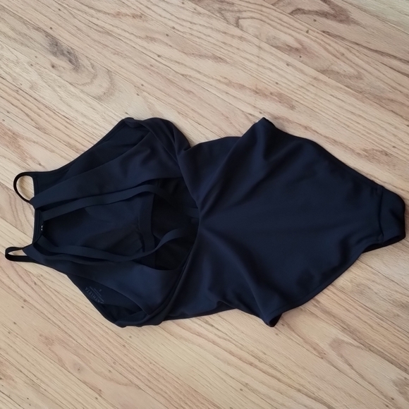 Athleta Malta high neck bodysuit, bathing suit Sz S - Picture 8 of 16